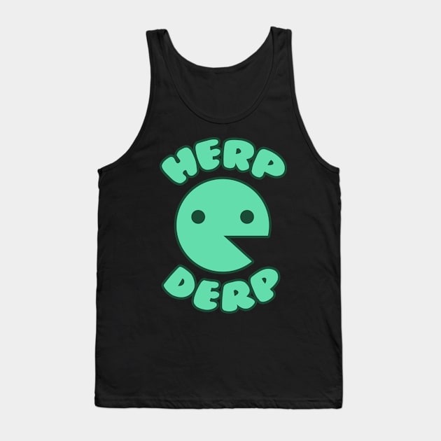 Herp Derp Tank Top by sambeawesome